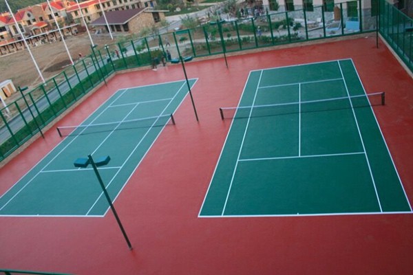 上海硅pu網球場材料保養知識