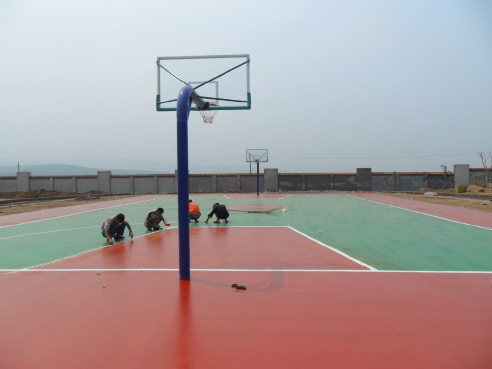 上海硅pu籃球場